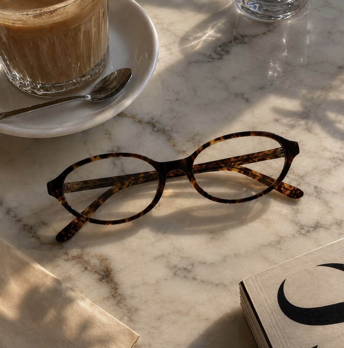 HAVAZA tortoiseshell blue light glasses